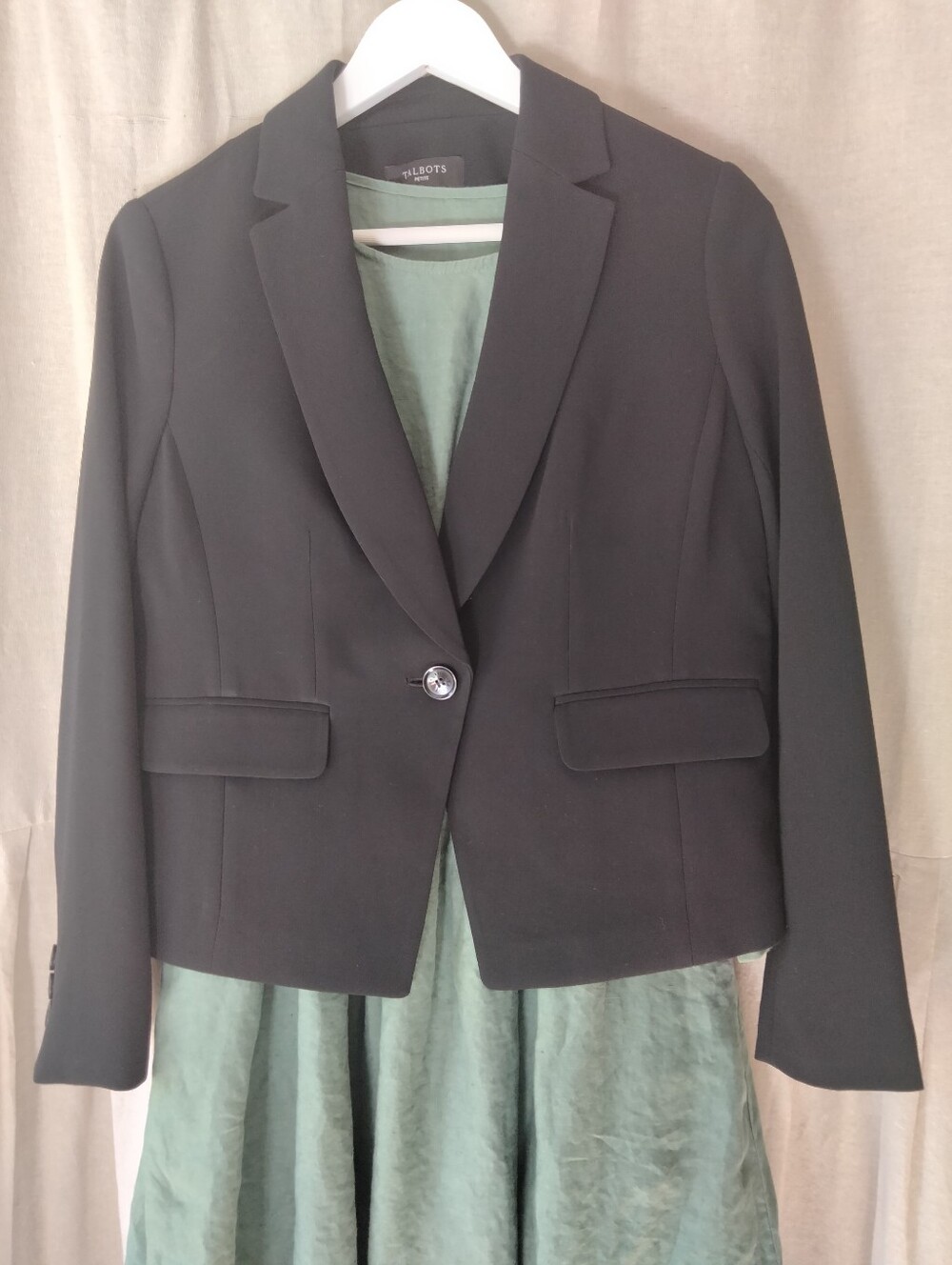 Talbots Black Single-Button Women's Blazer
